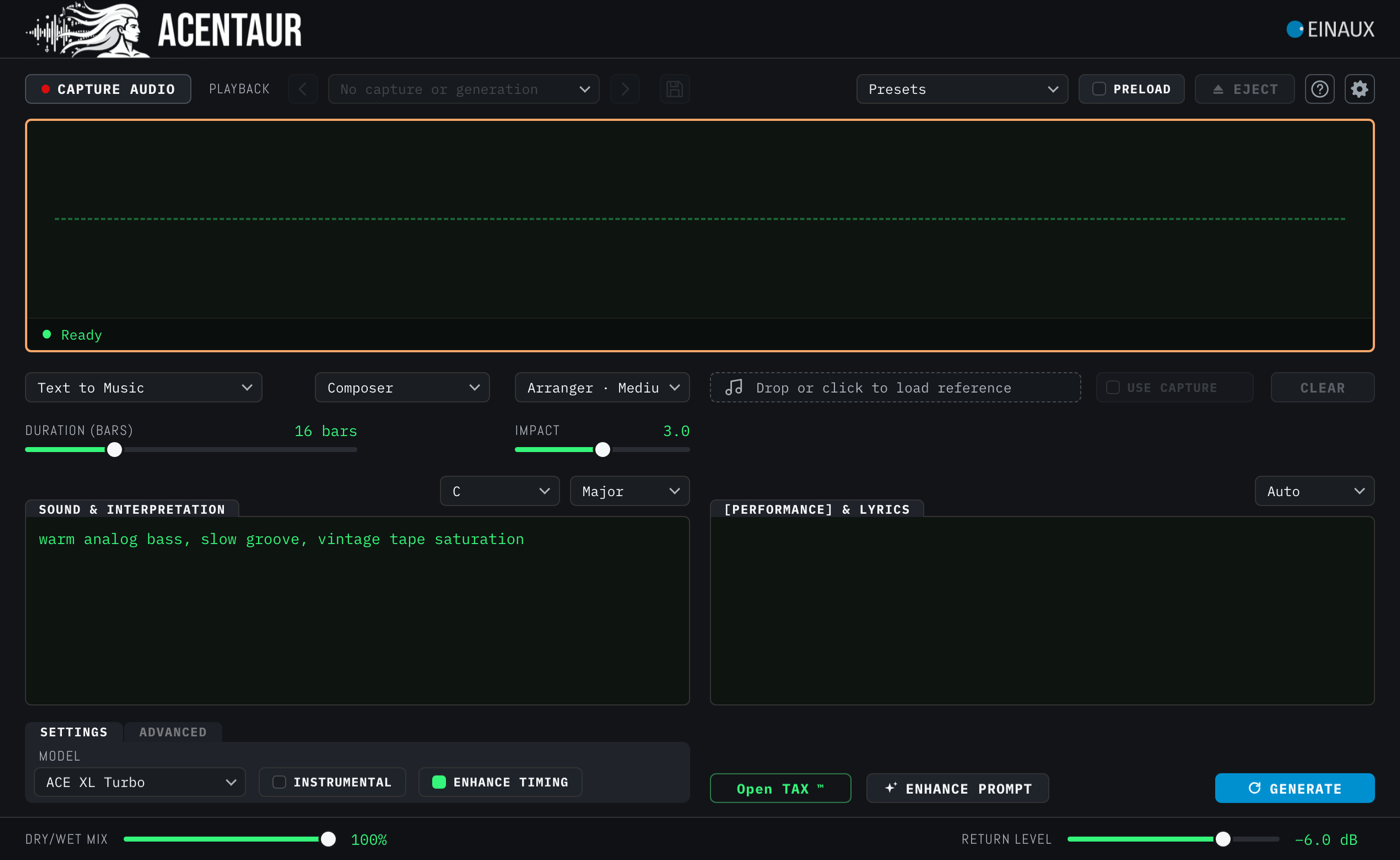 Text to Music as Composer with Arranger, Impact and Enhance Timing